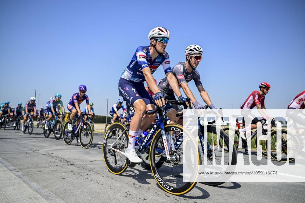 UAE Tour 2025 - Stage 6 ABU DHABI , UNITED ARAB EMIRATES - FEBRUARY 22 : Bastiaens Ayco (BEL) of Soudal Quick-Step during Stage 6 of the UAE Tour 2025 cycling race with start in Abu Dhabi Cycling Club and finish in Abu Dhabi Breakwater (165 km) on February 22, 2025 in Abu Dhabi , United Arab Emirates, 22 02 2025 Abu Dhabi United Arab Emirates
