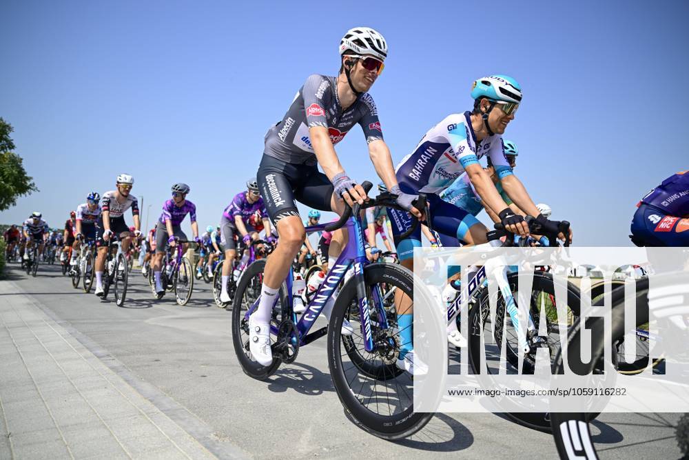UAE Tour 2025 - Stage 6 ABU DHABI , UNITED ARAB EMIRATES - FEBRUARY 22 : Price-Pejtersen Johan (DEN) of Alpecin-Deceuninck during Stage 6 of the UAE Tour 2025 cycling race with start in Abu Dhabi Cycling Club and finish in Abu Dhabi Breakwater (165 km) on February 22, 2025 in Abu Dhabi , United Arab Emirates, 22 02 2025 Abu Dhabi United Arab Emirates