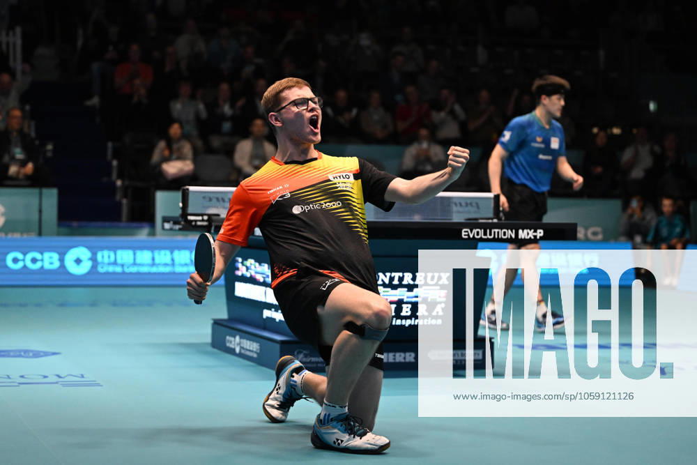 Montreux, CCB Europe Top16 Cup, Lebrun Alexis France is delighted with his victory Montreux Salle Omnisports du Pierrier Waadt Switzerland