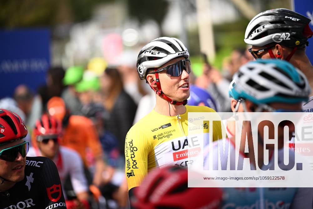 2025 Volta Algarve cycling race - Stage 4 FARO, PORTUGAL - FEBRUARY 22 : Christen Jan (SUI) of UAE Team Emirates before the start of the race during stage 4 of the 51th edition of the Volta Algarve cycling race, with start in Albufeira and finish in Faro on February 22, 2025 in Faro, Portugal, 22 02 2025 ( Motordriver Kenny Verfaillie - Faro Portugal