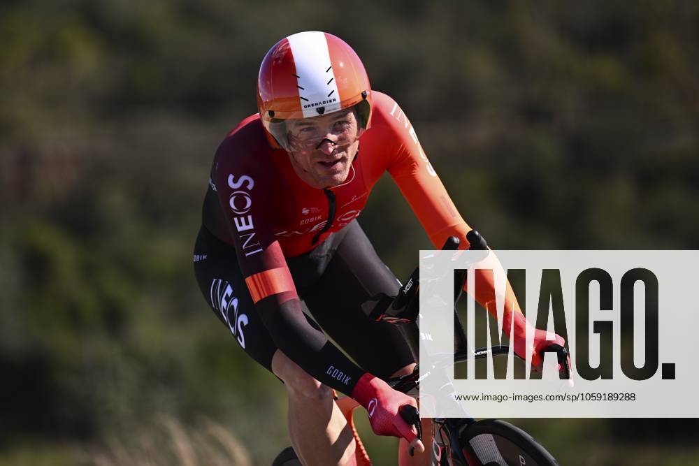2025 Volta Algarve cycling race - Stage 5 MALHAO, PORTUGAL - FEBRUARY 23 : Puccio Salvatore (ITA) of Ineos Grenadiers during stage 5, an individual time trial, of the 51th edition of the Volta Algarve cycling race, with start in Salir and finish in Malhao on February 23, 2025 in Malhao, Portugal, 23 02 2025 ( Motordriver Kenny Verfaillie - Malhao Portugal