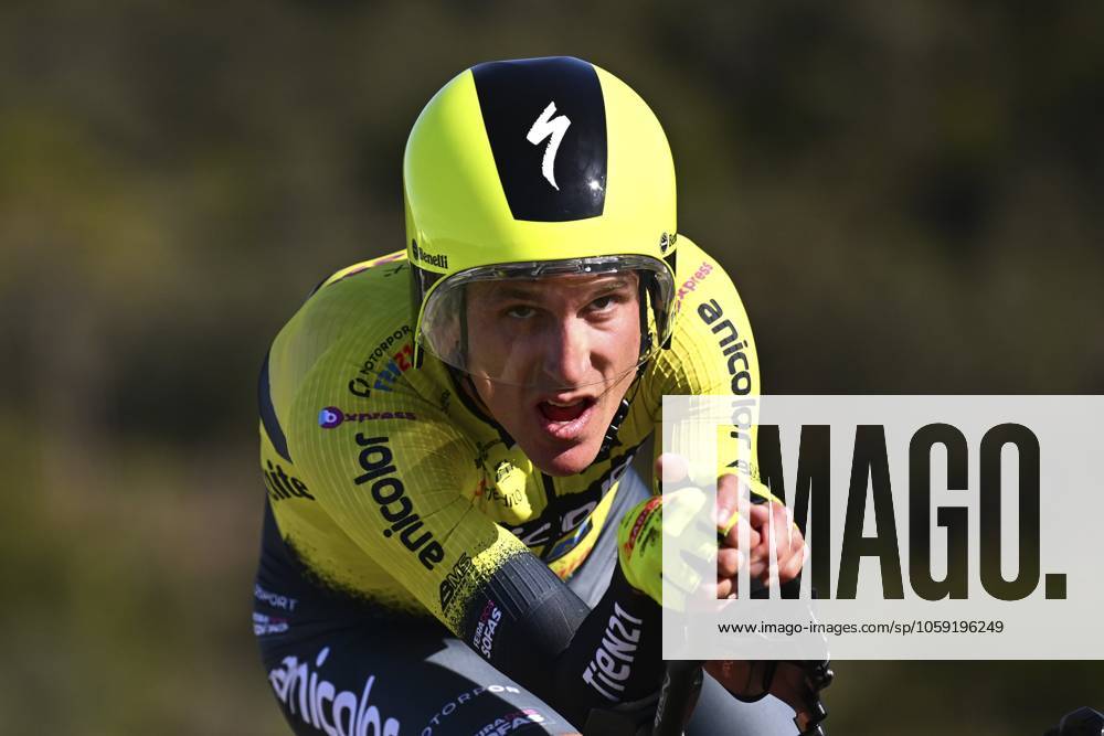 2025 Volta Algarve cycling race - Stage 5 MALHAO, PORTUGAL - FEBRUARY 23 : Fernandez Ruben (ESP) of Anicolor Tien 21 during stage 5, an individual time trial, of the 51th edition of the Volta Algarve cycling race, with start in Salir and finish in Malhao on February 23, 2025 in Malhao, Portugal, 23 02 2025 ( Motordriver Kenny Verfaillie - Malhao Portugal