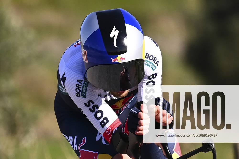 2025 Volta Algarve cycling race - Stage 5 MALHAO, PORTUGAL - FEBRUARY 23 : Tratnik Jan (SLO) of Red Bull - Bora - Hansgrohe during stage 5, an individual time trial, of the 51th edition of the Volta Algarve cycling race, with start in Salir and finish in Malhao on February 23, 2025 in Malhao, Portugal, 23 02 2025 ( Motordriver Kenny Verfaillie - Malhao Portugal