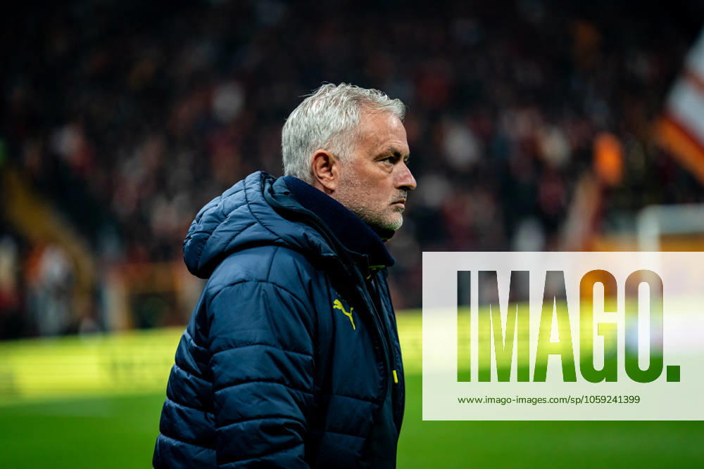 776280081 Manager of Fenerbahce Jose Mourinho seen in action during the Turkish Super League match between Galatasaray and Fenerbahce at Rams Park Stadium on February 24, 2025 in Istanbul, Turkey. Istanbul Istanbul Turkey