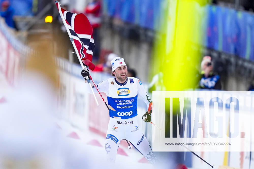World Ski Championships 2025 Trondheim 20250228 Jarl Magnus Riiber during the combined cross-country mixed team at the World Ski Championships in Trondheim Photo Terje Pedersen NTB Trondheim Norway RESTRICTED USE FOR BETTING COMPANIES