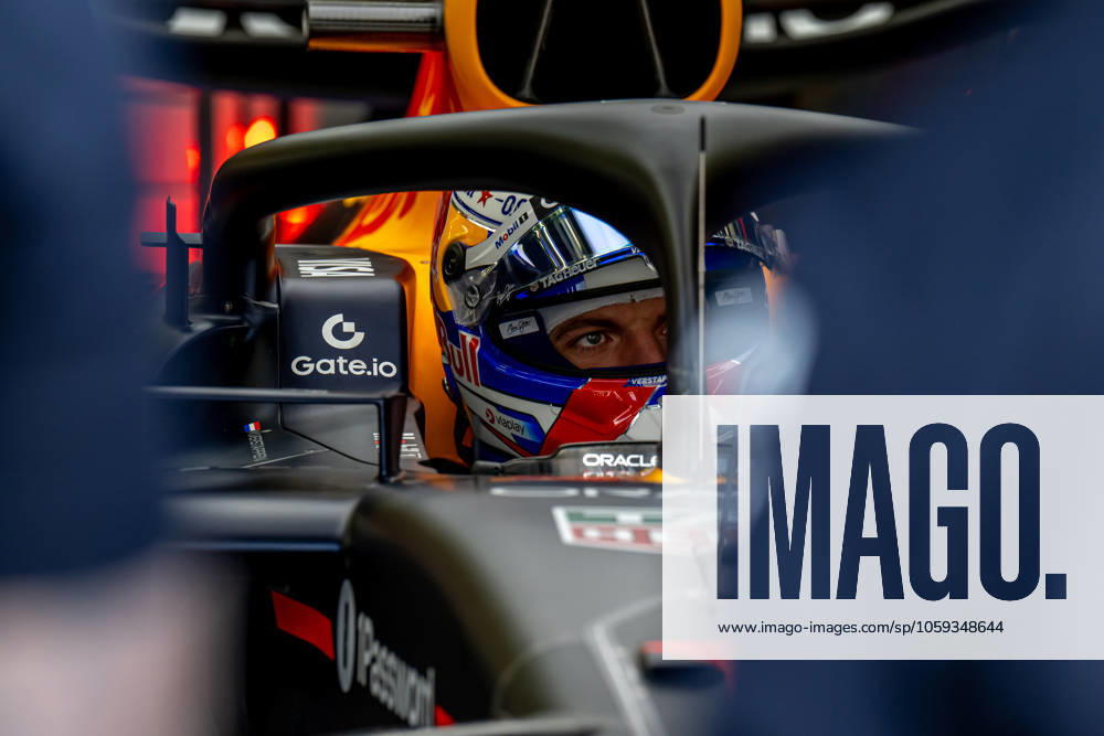 SAKHIR, BAHRAIN: Max Verstappen, racing for the Red Bull Racing team during the 2025 Formula 1 Bahrain Testing at the Bahrain International Circuit in Sakhir, Bahrain
