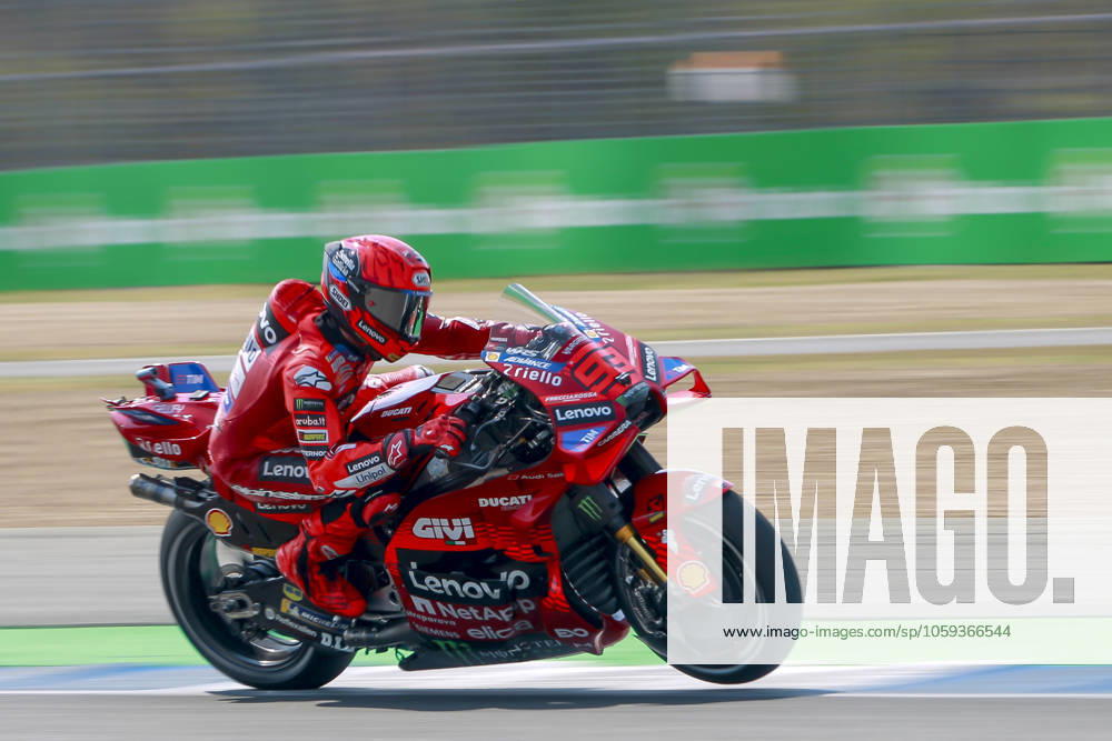 PT MotoGP of Thailand Spanish MotoGP rider Marc Marquez of Ducati Lenovo Team, in action during qualifying, ahead of the PT Grand Prix of Thailand 2025 at the Chang Circuit in Buriram, Thailand, March 01 2025. The PT Grand Prix of Thailand 2025 will take place on March 02 2025. Buriram Thailand