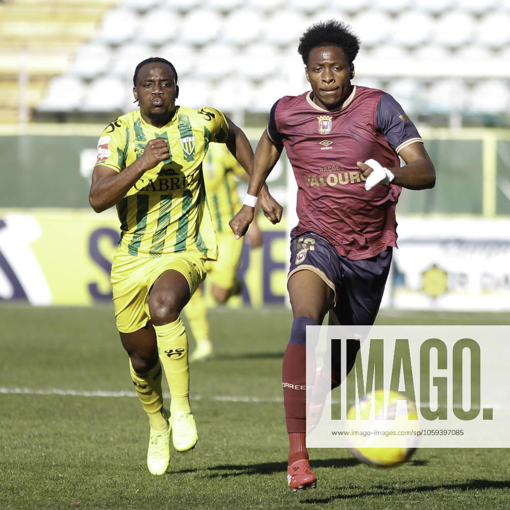 Portugal League 2 My Super - CD Tondela x SCU Torrense Tondela (pt) 03 01 2025 - liga portugal meu super - cd tondela x scu torrense - tondela player during the match between tondela x torrense, valid for the 24th round of the liga portugal 2 meu super, held at the joao cardoso stadium, in tondela, on the afternoon of this saturday, (01). (Foto: Alexandre Gomes Thenews2 imago images) SPO