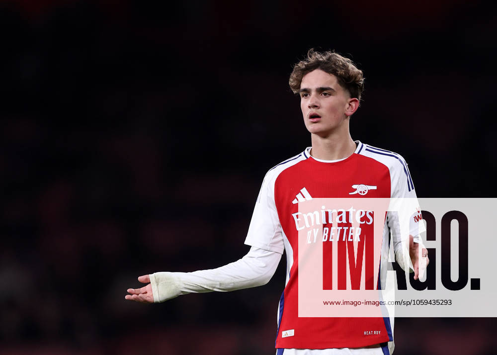 London, England, 28th February 2025. Max Dowman of Arsenal during the Arsenal U18 vs Manchester United, ManU U18 FA Youth Cup quarter final match at the Emirates Stadium, London. Picture credit should read: David Klein Sportimage . SPI_092_DK_Arsenal_U18_Man_Utd_U18 SPI-3715-0092