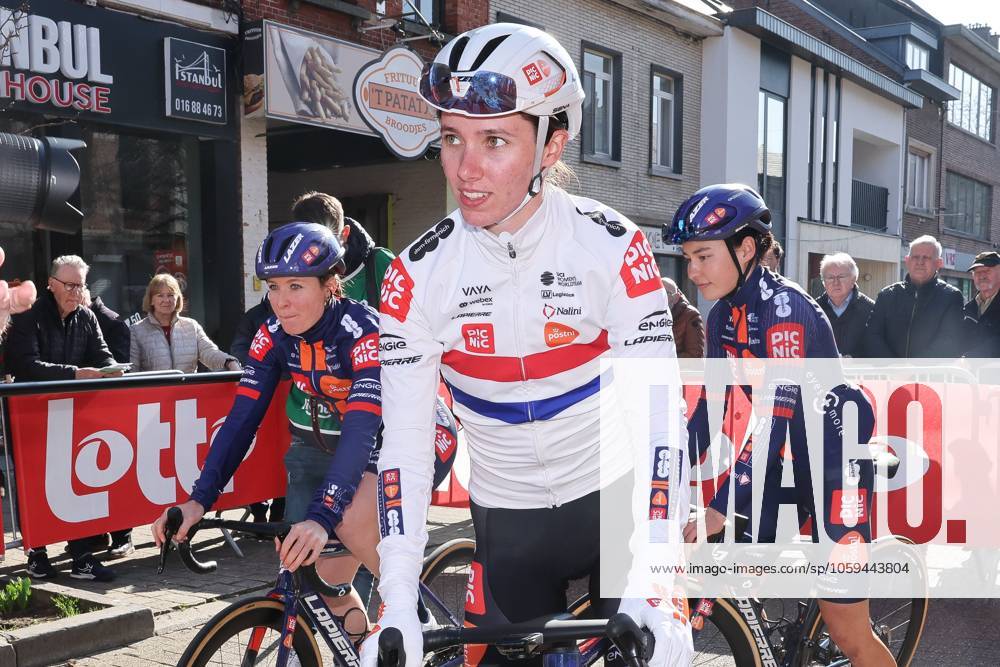 Fenix Omloop van het Hageland AARSCHOT TIELT - WINGE, Belgium 02 03 2025 Pfeiffer Georgi, Team Picnic postnl pictured during the Fenix Omloop van het Hageland on 02 March 2025 ( Picture by Gianni Barbieux Photo News ).