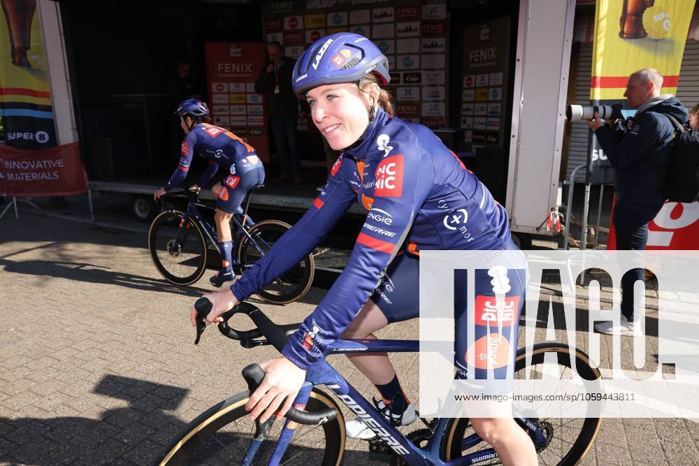 Fenix Omloop van het Hageland AARSCHOT TIELT - WINGE, Belgium 02 03 2025 Charlotte Kool, Team Picnic postnl pictured during the Fenix Omloop van het Hageland on 02 March 2025 ( Picture by Gianni Barbieux Photo News ).