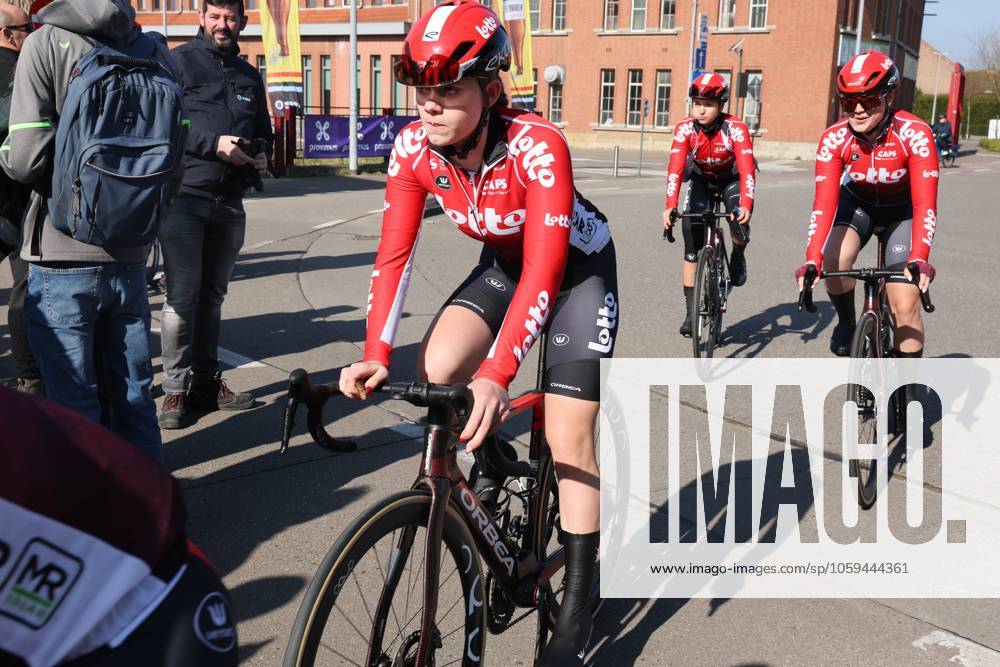 Fenix Omloop van het Hageland AARSCHOT TIELT - WINGE, Belgium 02 03 2025 Lotto Ladies pictured during the Fenix Omloop van het Hageland on 02 March 2025 ( Picture by Gianni Barbieux Photo News ).