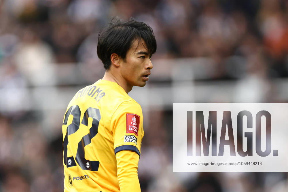 Newcastle United v Brighton and Hove Albion FA Cup 02 03 2025. 5th Round Kaoru Mitoma of Brighton & Hove Albion during the FA Cup match between Newcastle United and Brighton and Hove Albion at St. James s Park, Newcastle, England on 2 March 2025. Newcastle St. James s Park Tyne and Wear England Editorial use only DataCo restrictions apply See www.football-dataco.com ,