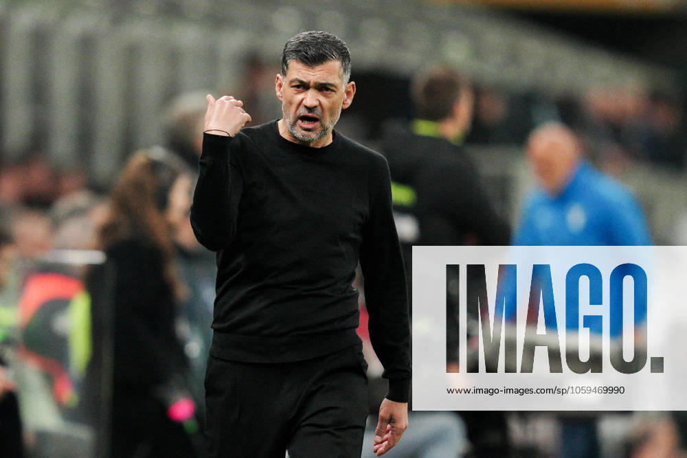 AC Milan& x2019;s head coach Sergio Conceicao reacts during the Serie A soccer match between Milan and Lazio at San Siro Stadium in Milano, north Italy - Sunday, March 02, 2025. - Soccer .