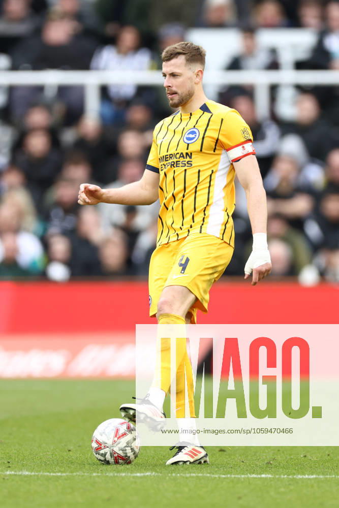 Newcastle United v Brighton and Hove Albion FA Cup 02 03 2025. 5th Round Adam Webster of Brighton & Hove Albion during the FA Cup match between Newcastle United and Brighton and Hove Albion at St. James s Park, Newcastle, England on 2 March 2025. Newcastle St. James s Park Tyne and Wear England Editorial use only DataCo restrictions apply See www.football-dataco.com ,