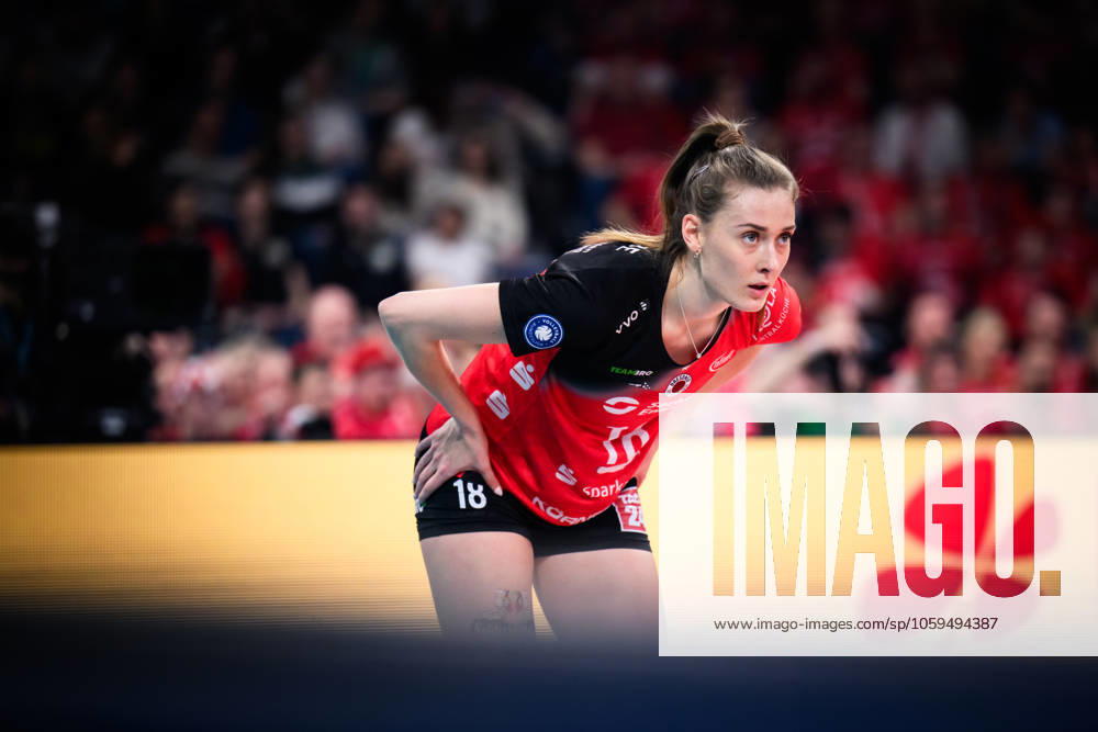 SAP Arena, Mannheim Volleyball, DVV Cup Final, USC Münster Muenster vs Dresdner SC Sarah Straube 18 Dresden