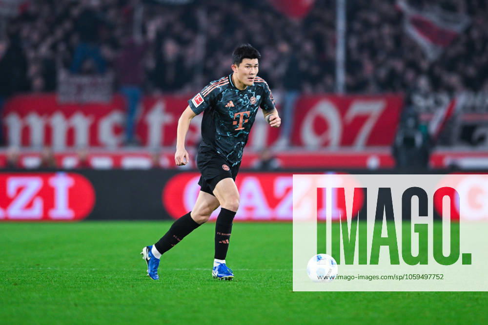 Min Jae Kim FC Bayern Muenchen in action during the Bundesliga 1 match between VfB Stuttgart and FC Bayern München, MHPArena Stuttgart on February 28, 2025 in Stuttgart, Germany Photo by Silas Schüller DeFodi Images Min Jae Kim FC Bayern Muenchen controls the ball during the Bundesliga match between VfB Stuttgart and FC Bayern München at MHPArena Stuttgart on February 28, 2025 in Stuttgart, Germany Photo by Silas Schüller DeFodi Images DFL regulations prohibit any use of photographs as image sequences and or quasi video Photo by Silas Schueller DeFodi Images