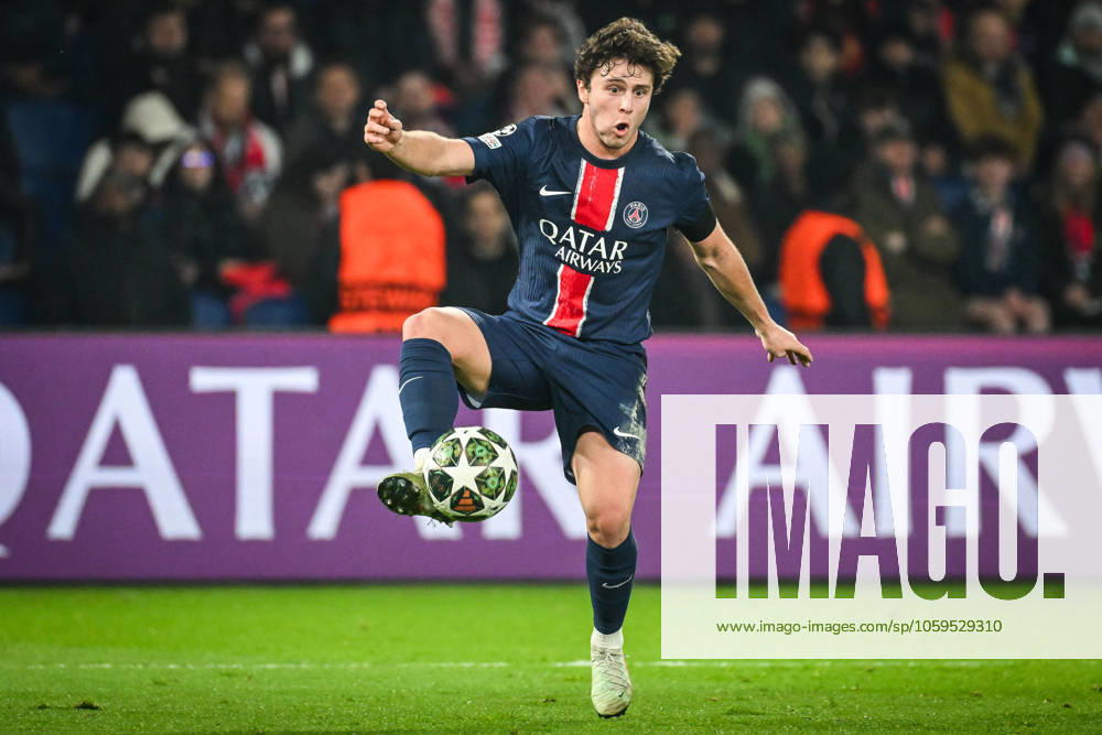 Joao NEVES of PSG during the UEFA Champions League match between Paris Saint-Germain (PSG) and Stade Brestois (Brest) at Parc des Princes Stadium on February 19, 2025 in Paris, France. Paris France - ZUMAm308 20250219_zsp_m308_030