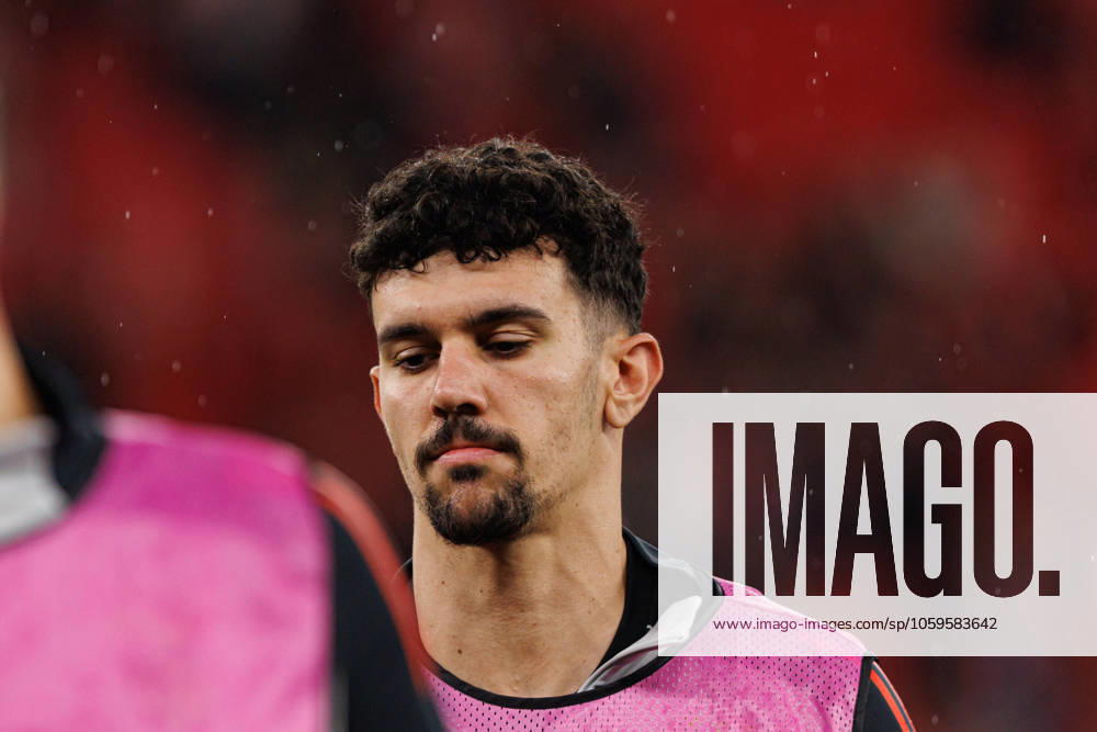 Tomas Araujo seen during UEFA Champions League Round of 16 game between teams of SL Benfica and FC Barcelona, Barca (Maciej Rogowski) Lisboa Estadio Da Luz Portugal