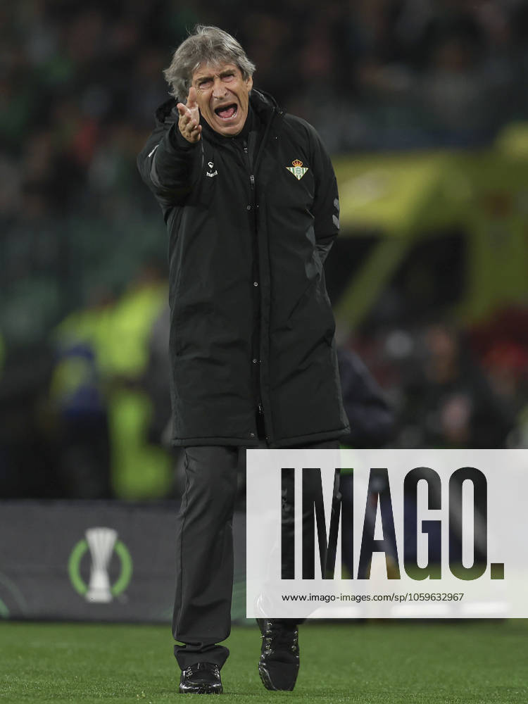 ESP: Real Betis-Vitoria Guimaraes. UEFA Conference League Real Betis head coach Manuel Pellegrini during the UEFA Conference League, round of 16 match, between Real Betis and Vitoria Guimaraes played at Benito Villamarin Stadium on March 06, 2025 in Sevilla, Spain. kpng
