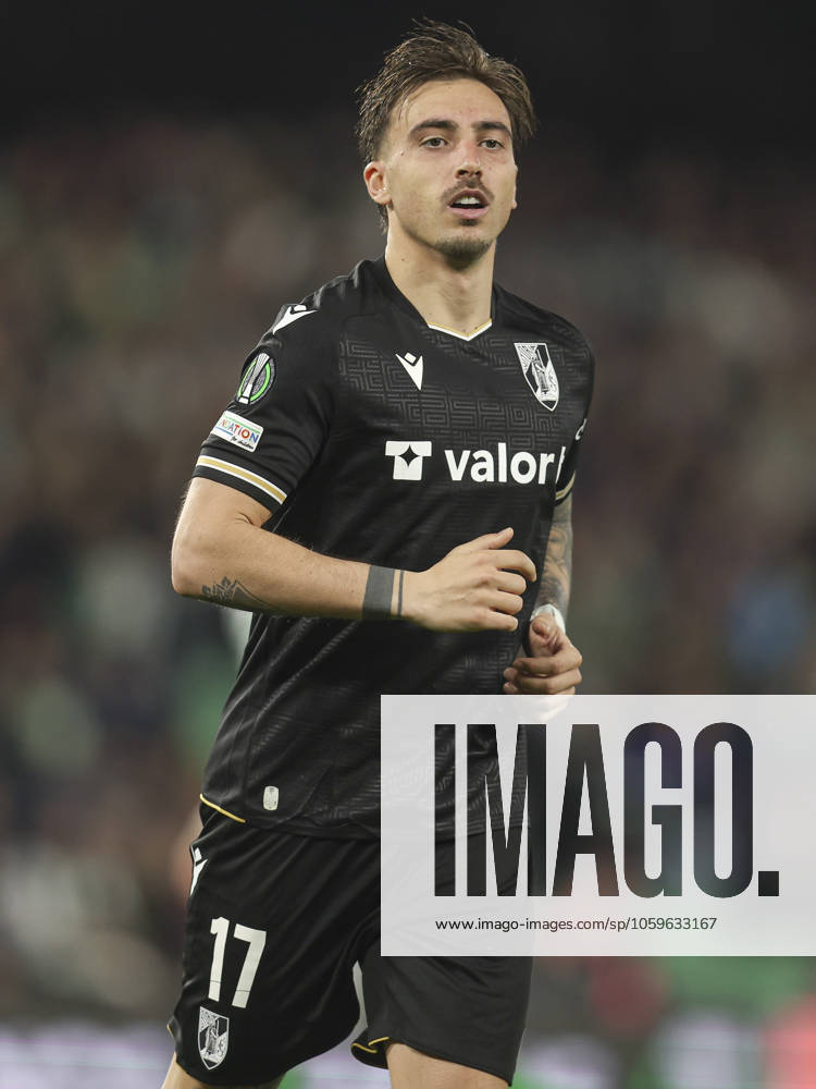 ESP: Real Betis-Vitoria Guimaraes. UEFA Conference League Joao Mendes of Vitoria Guimaraes SC during the UEFA Conference League, round of 16 match, between Real Betis and Vitoria Guimaraes played at Benito Villamarin Stadium on March 06, 2025 in Sevilla, Spain. kpng