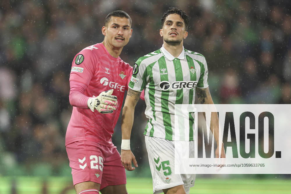 ESP: Real Betis-Vitoria Guimaraes. UEFA Conference League Marc Bartra and Marc Bartra of Real Betis during the UEFA Conference League, round of 16 match, between Real Betis and Vitoria Guimaraes played at Benito Villamarin Stadium on March 06, 2025 in Sevilla, Spain. kpng