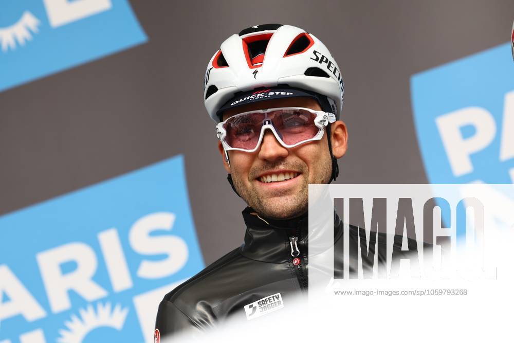 German Maximilian Max Schachmann of Soudal Quick-Step pictured at the start of stage four of the 83th edition of the Paris-Nice cycling race, 163,4km from Vichy to La Loge des Gardes, France, Wednesday 12 March 2025. DAVIDxPINTENS x114745284x