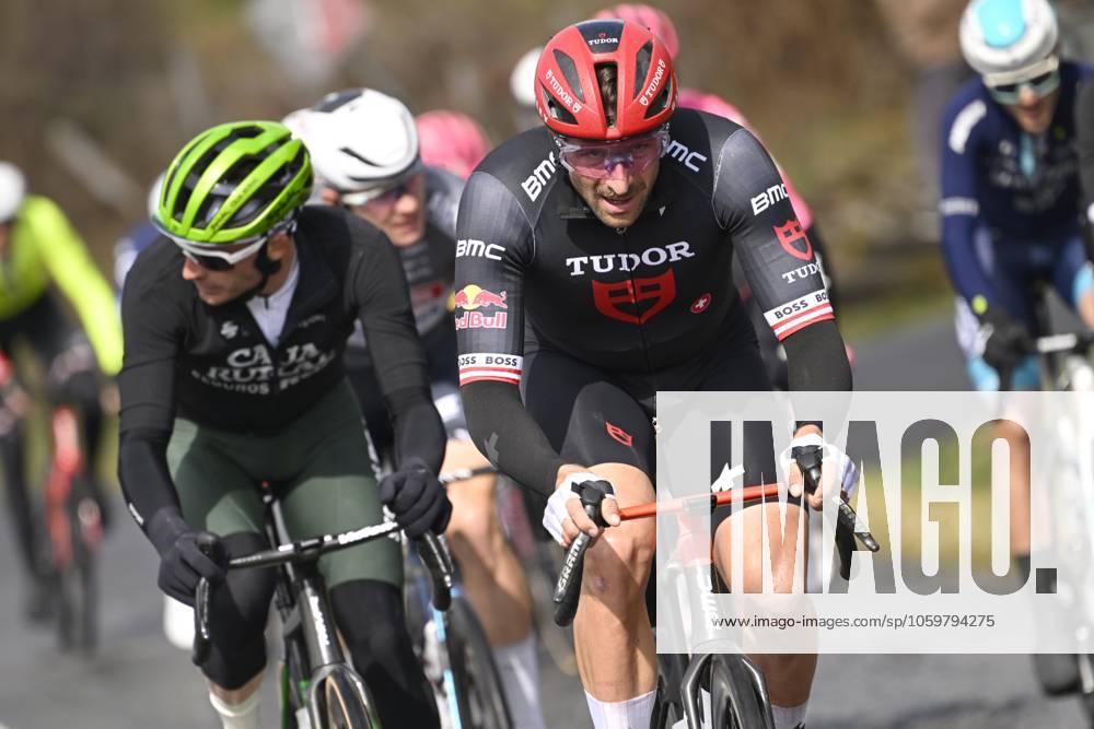Paris - Nice 2025 - stage 4 LA LOGE DES GARDES, FRANCE - MARCH 12 : Haller Marco (AUT) of Tudor Pro Cycling Team during stage 4 of the 83th edition of the Paris - Nice cycling race, a stage of 163,4km with start in Vichy and finish in La Loge Des Gardes on March 12, 2025 in La Loge Des Gardes, France, 12 03 2025 ( Motordriver Kenny Verfaillie - La Loge Des Gardes France