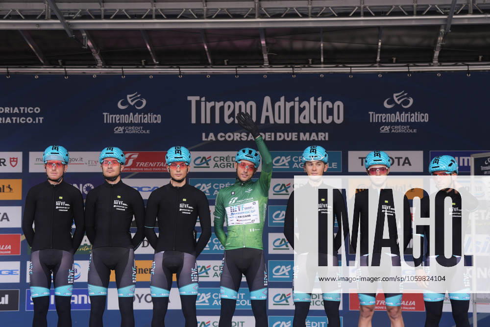 Tarozzi Manueleof Vf Group Bardianicsf-Faizane during the 60th Tirreno - Adriatico 2025, Stage 4 from Norcia to Trasacco - on March 13, 2025 in Norcia, Umbria, Italy.