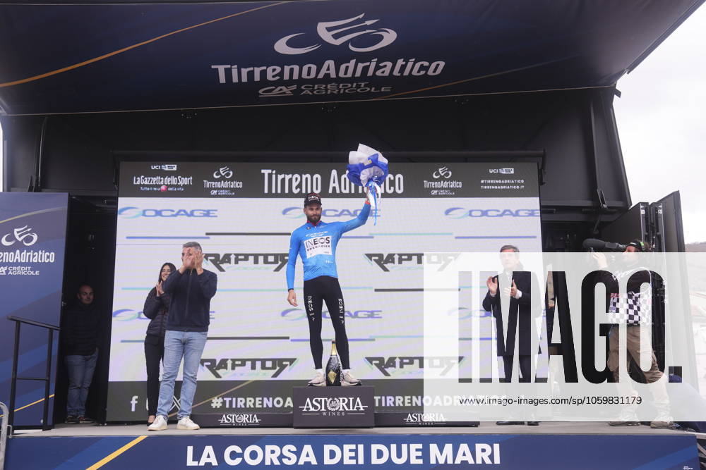 Ganna Filippo of Ineos Grenadiers during the 60th Tirreno - Adriatico 2025, Stage 4 from Norcia to Trasacco - on March 13, 2025 in Norcia, Umbria, Italy.