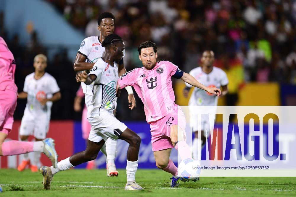 Concacaf Champions Cup 2025 Cavalier vs Inter Miami Lionel Messi of Inter Miami during the round of 16 second leg match between Cavalier and Inter Miami as part of the CONCACAF Champions Cup 2025, at National Stadium on March 13, 2025 in Kingston, Jamaica. KINGSTON JAMAICA JAMAICA