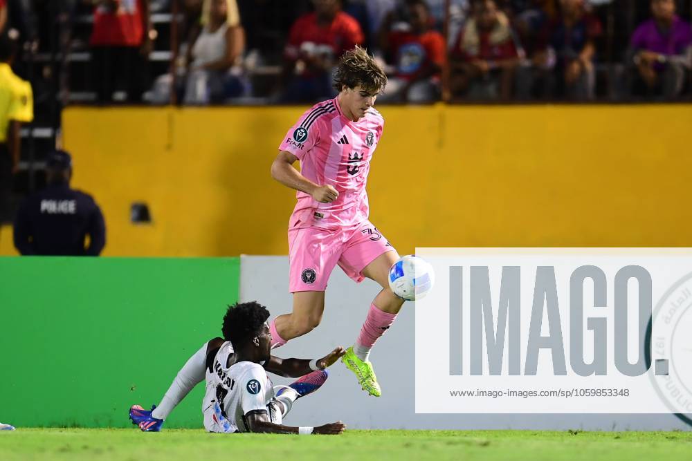 Concacaf Champions Cup 2025 Cavalier vs Inter Miami Benjamin Cremaschi of Inter Miami during the round of 16 second leg match between Cavalier and Inter Miami as part of the CONCACAF Champions Cup 2025, at National Stadium on March 13, 2025 in Kingston, Jamaica. KINGSTON JAMAICA JAMAICA