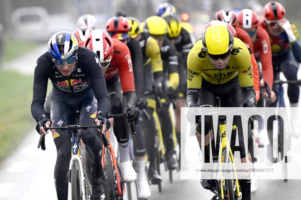 Paris - Nice 2025 - stage 6 BERRE L ETANG, FRANCE - MARCH 14 : Lipowitz Florian (GER) of Red Bull - Bora - Hansgrohe during stage 6 of the 83th edition of the Paris - Nice cycling race, a stage of 209,8km with start in Saint-Julien-en-Saint-Alban and finish in Berre L Etang on March 14, 2025 in Berre L Etang, France, 14 03 2025 ( Motordriver Kenny Verfaillie - Berre L Etang France