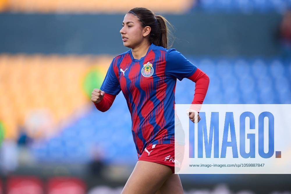 Liga MX Femenil Clausura 2025 Tigres UANL vs Guadalajara Amalia Lopez of Guadalajara during the 10th round match between Tigres UANL and Guadalajara as part of the Torneo Clausura 2025, Liga MX Femenil at Universitario Stadium on March 03, 2025 in Monterrey, Nuevo Leon, Mexico. MONTERREY NUEVO LEON MEXICO