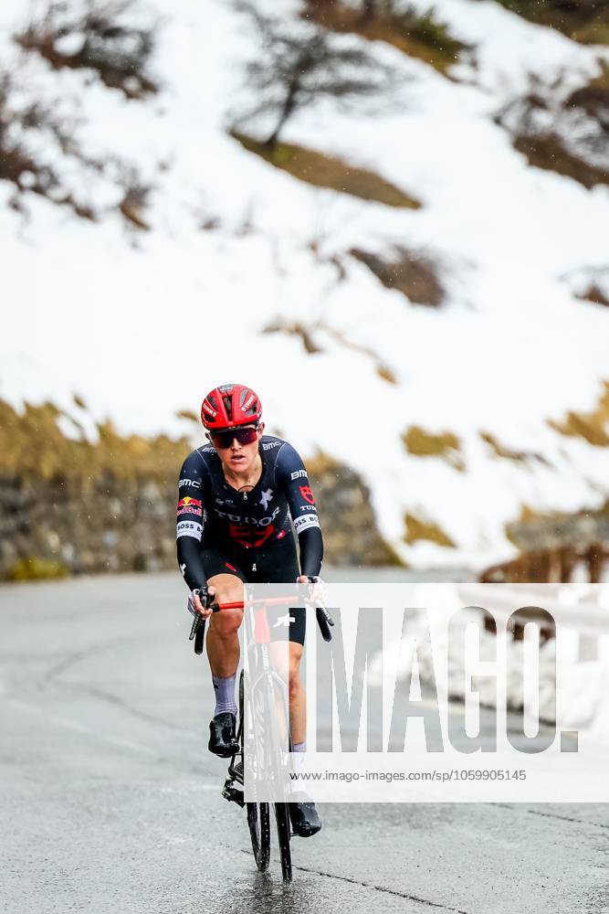 Australian Michael Storer of Tudor Pro Cycling Team pictured in action during stage seven of the 83th edition of the Paris-Nice cycling race, 147,8 km from Nice to Auron, France, Saturday 15 March 2025. DAVIDxPINTENS x115007348x