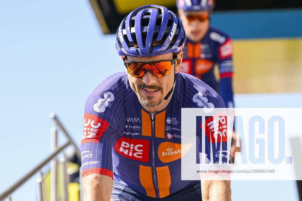 Paris - Nice 2025 - stage 8 NICE, FRANCE - MARCH 16 : Degenkolb John (GER) of Team Picnic Postnl before the start of the race during stage 8 and final stage of the 83th edition of the Paris - Nice cycling race, a stage of 119,9km with start and finish in Nice on March 16, 2025 in Nice, France, 16 03 2025 ( Motordriver Kenny Verfaillie - Nice France