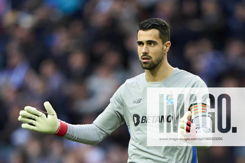 FC Porto v AVS - Liga Portugal Betclic Diogo Costa of FC Porto reacts during the Liga Portugal Betclic match between FC Porto and AVS Futebol at Estadio Do Dragao in Porto, Portugal, on March 15, 2025. Porto, Portugal Porto Portugal