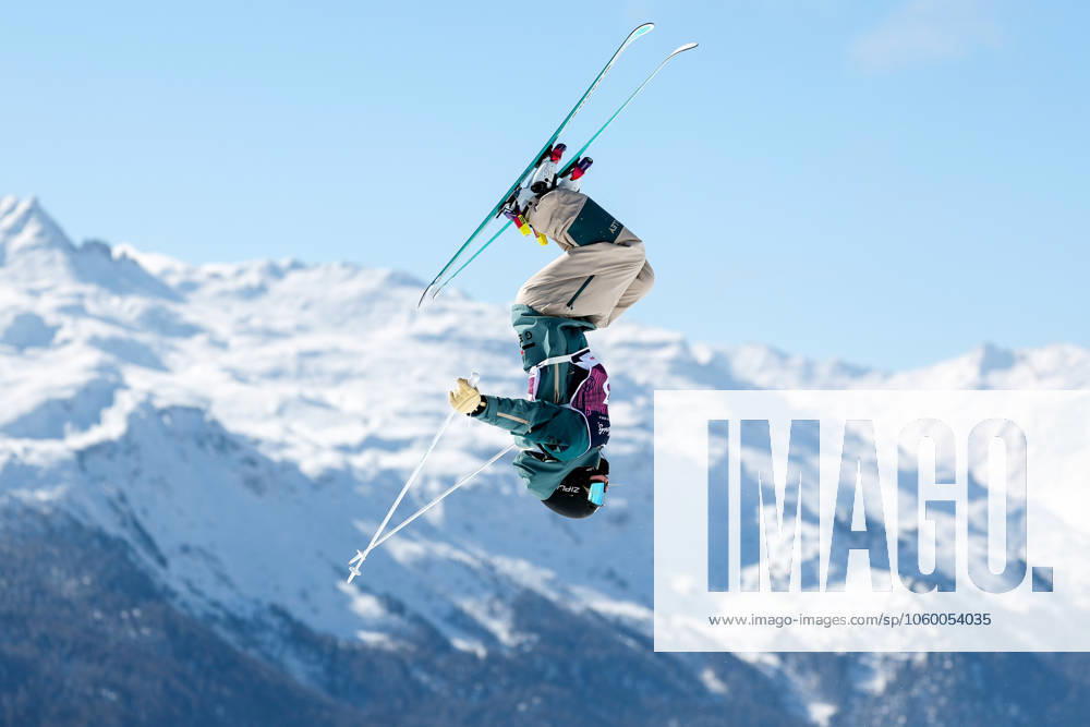 KW12 FREE STYLE, SNOWBOARD - FIS SX and SB WC Engadin 2025 CORVIGLIA,SWITZERLAND,18.MAR.25 - FREESTYLE SKIING - FIS Freestyle Ski and Snowboard World Championships, mogul, ladies, qualification. Image shows Hanna Weese (GER). GEPAxpictures Klansek