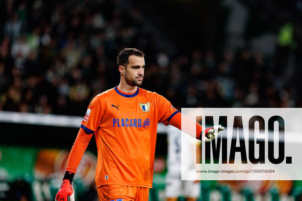 Lazar Carevic seen during Liga Portugal game between teams of Sporting CP and FC Famalicao at Estadio Jose Alvalade (Maciej Rogowski) Lisbon Estadio Jose Alvalade Portugal