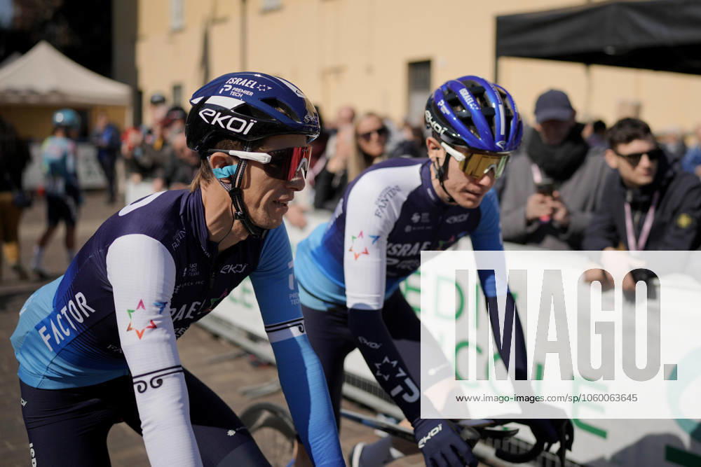 Bennett George Of Israel - Premier Tech during the men s elite race of the Milano-Torino one day cycling race (174km) from Rho to Torino (Superga) - North West Italy- Wednesday, March 19, 2025. - cycling .