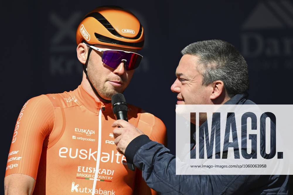 Danilith Nokere Koerse 2025 cycling race NOKERE, BELGIUM - MARCH 19 : Dekker David (NED) of Euskaltel - Euskadi during the Men Elite UCI 1.Pro 78th Danilith Nokere Koerse cycling race with start in Deinze and finish in Nokere (188,2 km) on March 19, 2025 in Nokere, Belgium, 19 03 2025 ( Motordriver Rodrique Verfaillie & Nokere Belgium