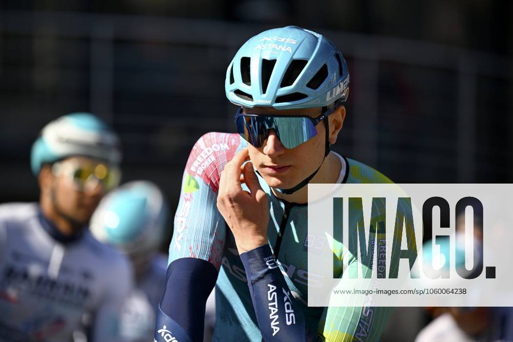 Danilith Nokere Koerse 2025 cycling race NOKERE, BELGIUM - MARCH 19 : Kanter Max (GER) of XDS Astana Team during the Men Elite UCI 1.Pro 78th Danilith Nokere Koerse cycling race with start in Deinze and finish in Nokere (188,2 km) on March 19, 2025 in Nokere, Belgium, 19 03 2025 ( Motordriver Rodrique Verfaillie & Nokere Belgium