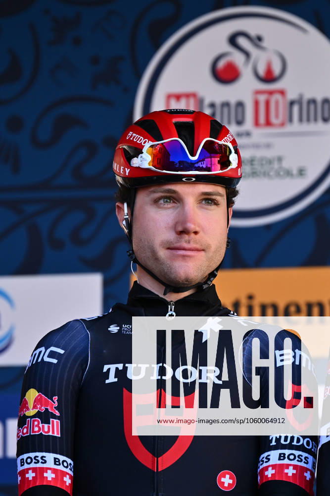 Foto IPP Michele Maraviglia Rho 19 03 2025 Ciclismo Milano-Torino nella foto Marc Hirschi (Tutor Pro Cycling) Italy Photo Press - World Copyright Milano italy Italia ITALY