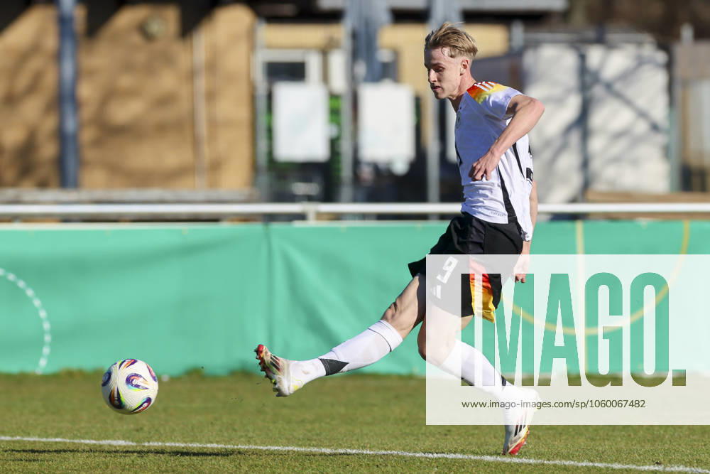 Max Moerstedt Germany scores the goal with this shot to make it 2 0, UEFA Under19 EURO Qualifier, Germany U19 and Slovenia U19, Droemlingstadium, March 19, 2025 in Wolfsburg, Germany Photo by Marco Steinbrenner DeFodi Images Max Moerstedt Germany scores the goal with this shot to make it 2 0, UEFA Under19 EURO Qualifier, Germany U19 and Slovenia U19, Droemlingstadium, March 19, 2025 in Wolfsburg, Germany Photo by Marco Steinbrenner DeFodi Images
