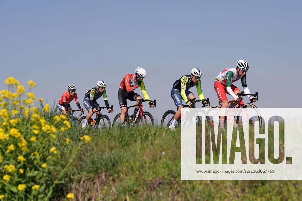 The pack rides cycles during the men s elite race of the Milano-Torino one day cycling race (174km) from Rho to Torino (Superga) - North West Italy- Wednesday, March 19, 2025. - cycling .