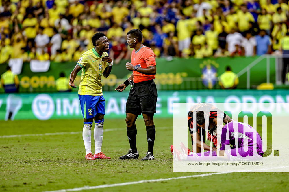Match between brazil and colomba for the world cup qualifiers in brasilia Brasilia (df), 03 20 2025 - qualifiers 2026 world cup brazil colombia - action from the match between the brazilian team and the colombian team, for the 13th round of the world cup qualifiers at the brb mane garrincha arena, this thursday night, march 20, 2025. (Foto: Pedro Paulo Diaz Thenews2 imago images)