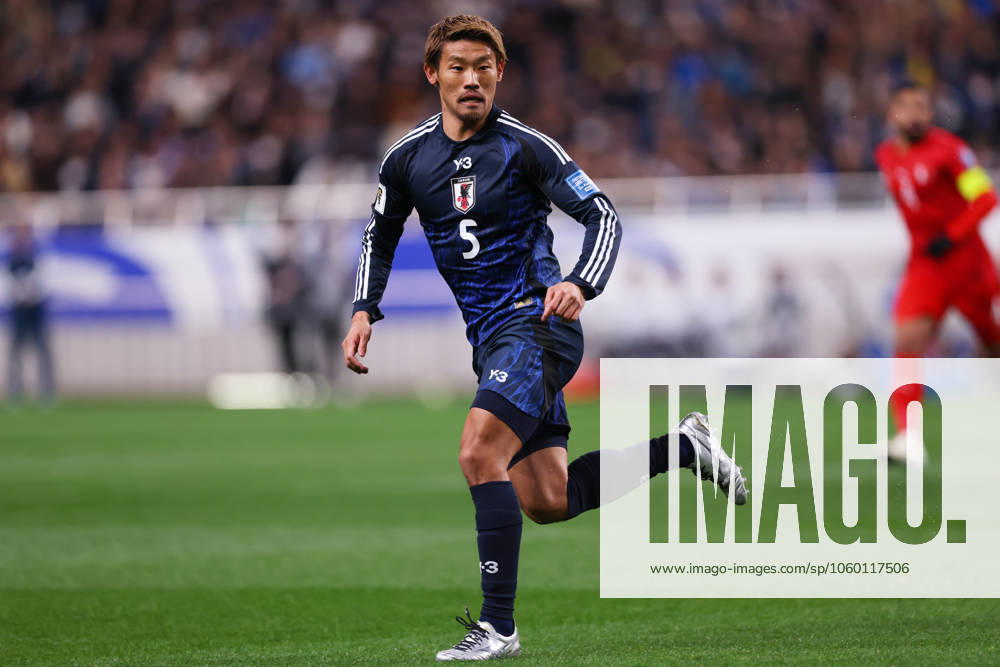 Hidemasa Morita (JPN), MARCH 20, 2025 - Football Soccer : FIFA World Cup, WM, Weltmeisterschaft, Fussball 2026 Asian Qualifier Final Round Group C match between Japan 2-0 Bahrain at Saitama Stadium 2002, Saitama, Japan. Noxthirdxpartyxsales (285361965)