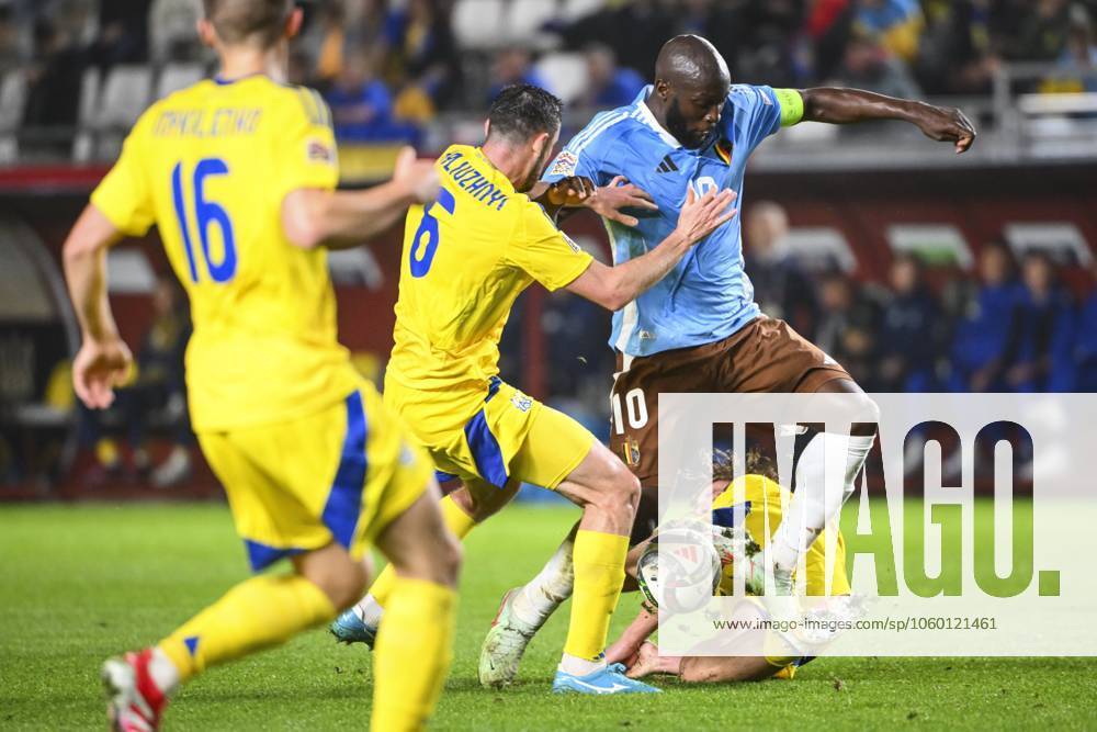 Ukraine v Belgium - UEFA Nations League Play-Off MURCIA, SPAIN - MARCH 20 : Lukaku Romelu forward of Belgium during the UEFA Nations League tournament League A B play-off match first round between Ukraine and Belgium on March 20, 2025 in Murcia, Spain, 20 03 2025 Murcia Spain