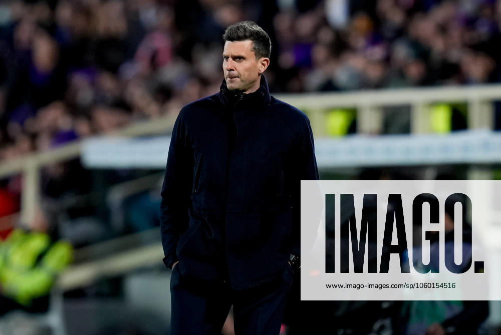 ACF Fiorentina v Juventus FC - Serie Enilive Thiago Motta head coach of Juventus FC looks on during the Serie A Enilive match between ACF Fiorentina and Juventus FC at Stadio Artemio Franchi on March 16, 2025 in Florence, Italy. Florence Stadio Artemio Franchi Florence Italy
