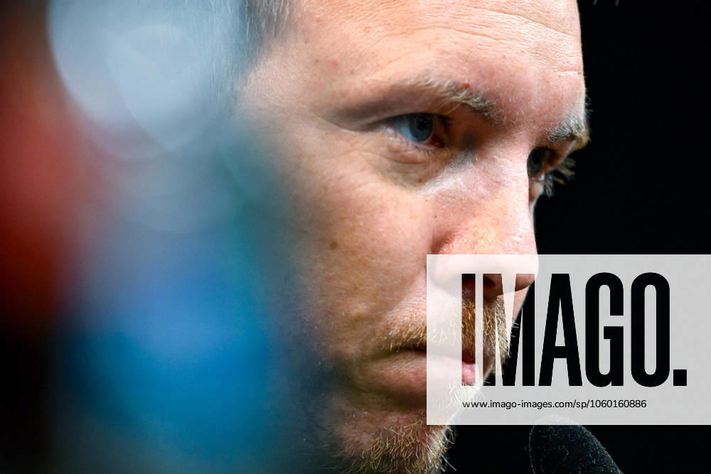Julian Nagelsmann Germany, Coach , GER, DFB Soccer National Team Men, MD 1 Press Conference before Germany vs. Italy, UEFA Nations League Quarterfinals GER, DFB Soccer National Team Men, MD 1 Press Conference before Germany vs. Italy, UEFA Nations League Quarterfinals Dortmund